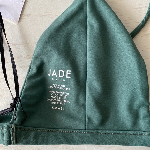 Jade Swim Perfect Match Triangle Top Cacti / S - Picture 6 of 10